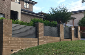 aluminium slat fencing