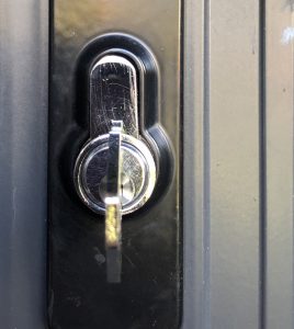 Key in lock aligned